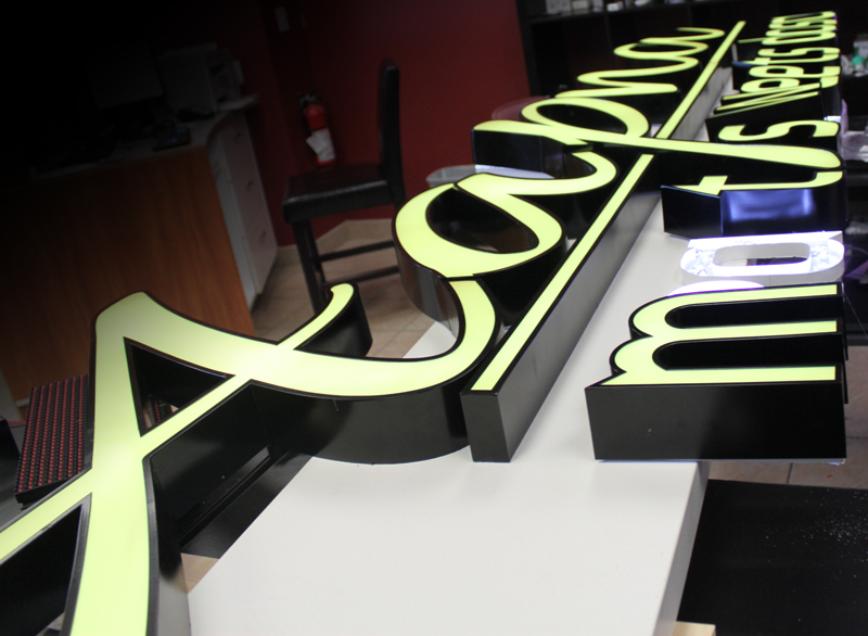 Channel letters